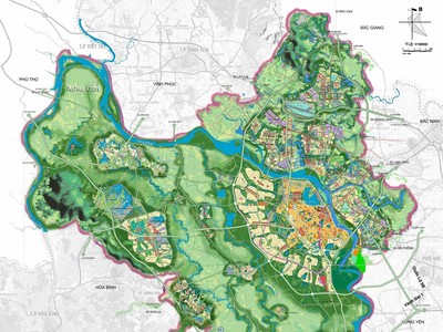 Hà Nội phê duyệt Đồ án quy hoạch bao trùm 6 quận